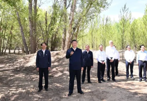 看林看水看沙，习近平心中的“绿色中国”