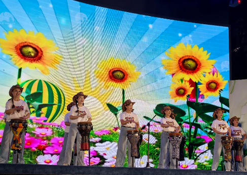 庆八一表演