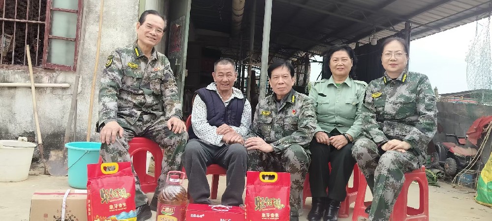 北海中心领导春节慰问